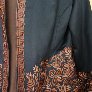 Embroidered Bolero Jacket